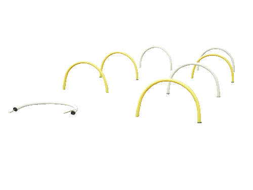 Passing Arc Round with Collapsible Spike
