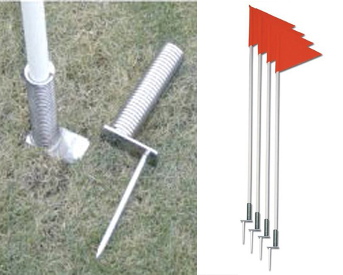 Spring Base Pole with Rectangular Base