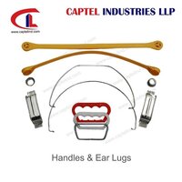 Handles and Ear Lugs for Rectangular and Round Tin Cans