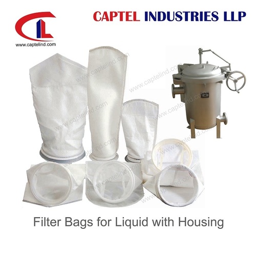 Filter Bags for Liquid with Housing By CAPTEL INDUSTRIES LLP