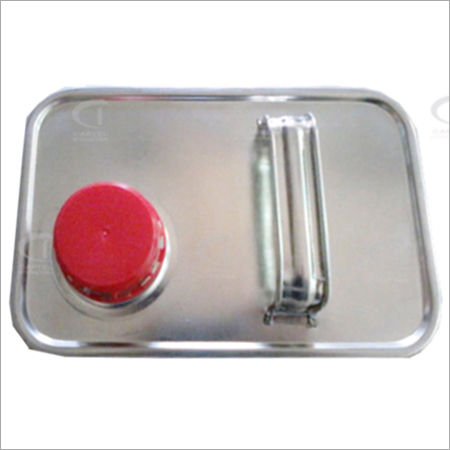 4 Ltr Rectangular Can Top with Plastic Cap