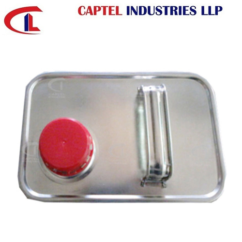 4 Ltr Rectangular Can Top with Plastic Cap