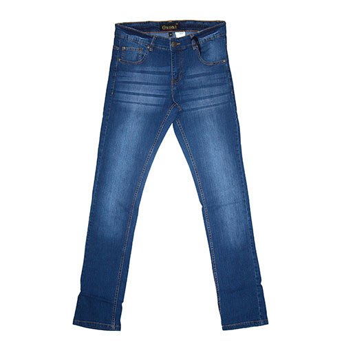 Mens Slim Fit Jeans - Cotton Blend, Various Sizes, Blue | Stylish Fit, Durable Denim, Comfortable Wear, Modern Design