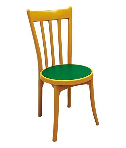 Dining Chair In Green And Yellow Set of 4