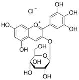 Delphinidin 3-O--D-galactoside chloride
