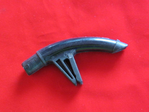 Textile Machinery Spares Suction Tube Black 5.8Cm