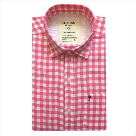 Mens Cotton Check Shirt