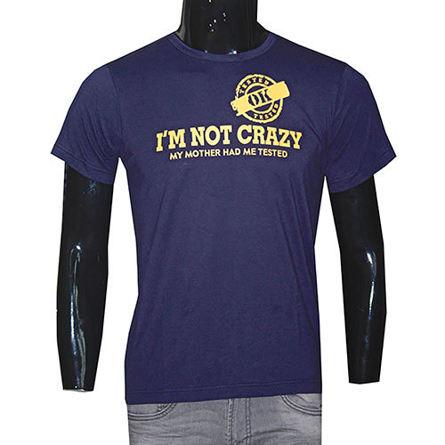Coral Reef Mens T-Shirts - Cotton, S-XXL, Navy Blue | Soft Fabric, Stylish Design, Durable, Comfortable, Sublimation Print