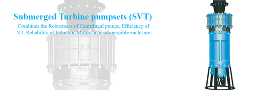 Submerged Turbine pump sets