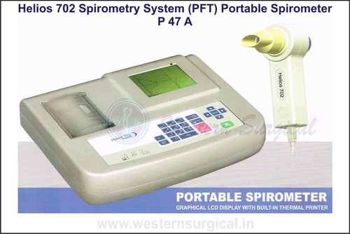 PORTABLE SPIROMETER(Helios 702 spirometry system)