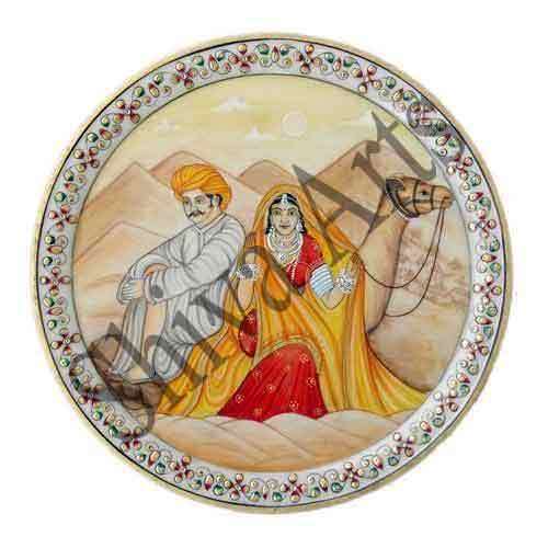 Desert Marble Plate