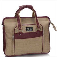 Class Jute Corporate Laptop Bag