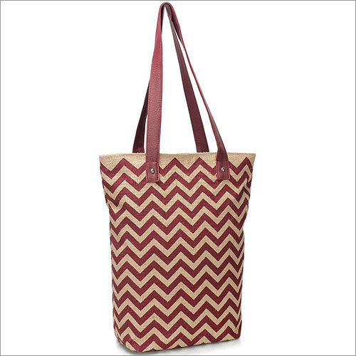 Chevvy Jute Natutal Tote Bag