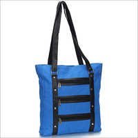 Blue Jute Handbag