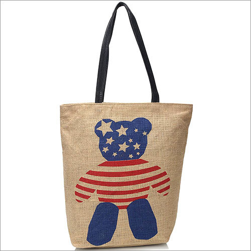 Natural Jute Tote Bag