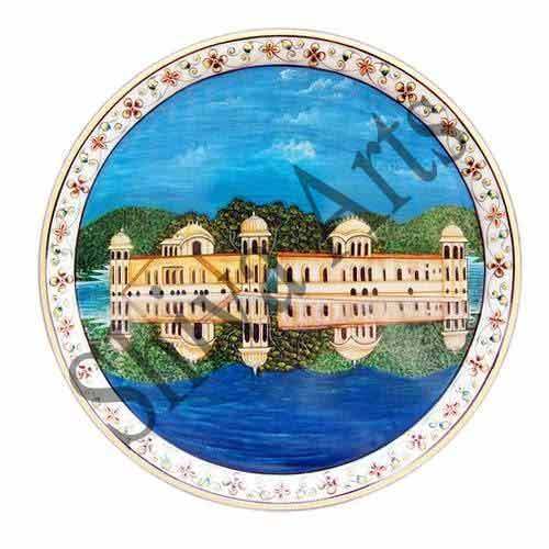 Fort Printing Marble Plate