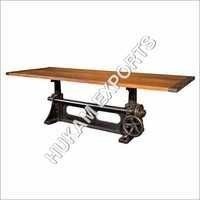 Durable Cast Iron Console Table