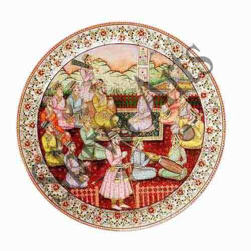 King's Musicians Marble Plate