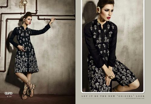 Pashmina Western Designer Kurti