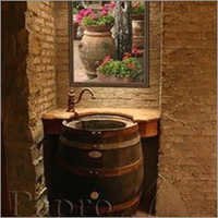 Barrel Wash Basin