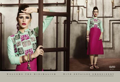 Pashmina Indo Western Kurtis