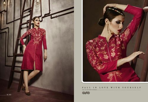 Winter Buy Stylish Pashmina Kurti