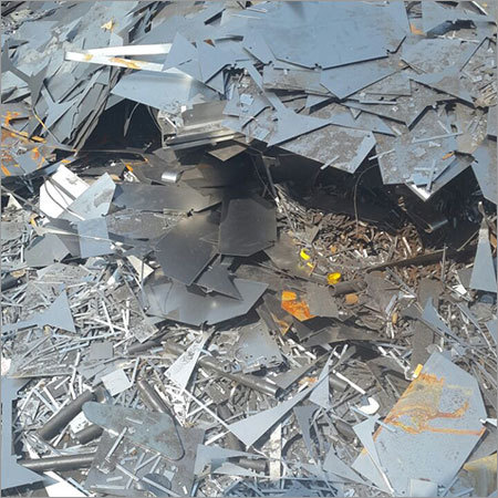 Blue Steel Metal Scrap