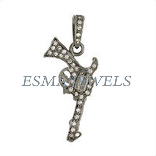Single Cut Diamond Pendant