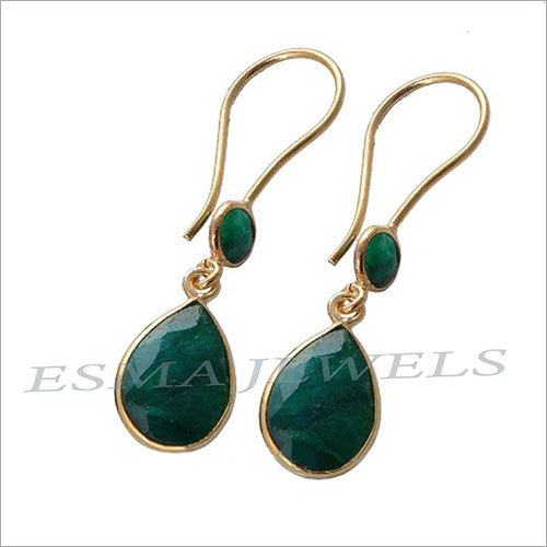 Fashionable Gold Plated Silver Earrings