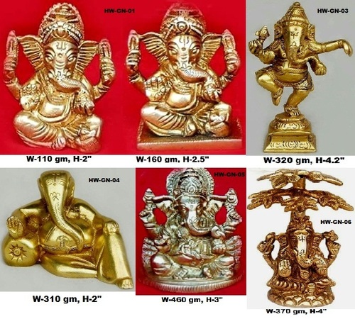 Brass Ganesha Statues