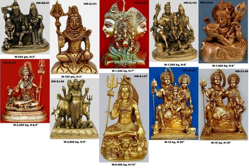 Brass Shiva Statues