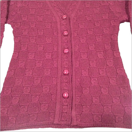 Ladies Koti - Woolen Material, Plain Design, Elegant Pink Color | Stylish Winter Wear for Women