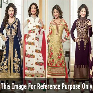 Cotton Silk Party Wear Suits