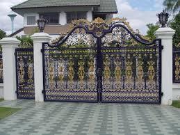 Home Designer Gate - Aluminum Alloy, 10' x 5' , Black | Intricate Design, Durable Finish, Corrosion Resistant, Modern Aesthetic