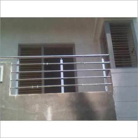 Ss Hand Railing - Stainless Steel 25mm Diameter, 1.5mm Thickness | Durable, Corrosion Resistant, Polished Finish, Easy Install