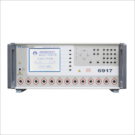 White Mt-6917 Motor Stator Testing System