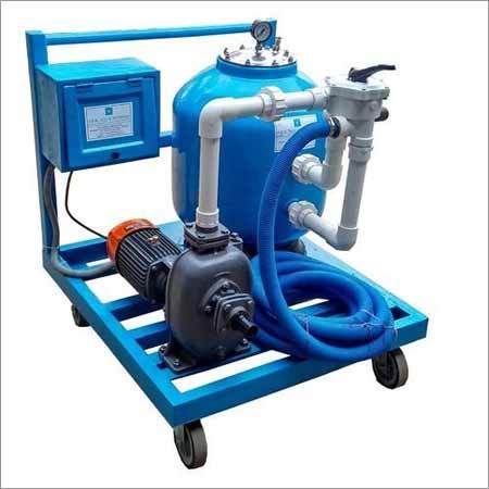 Trolley Mounted Vacuum Head Suction Sweeper With Filter