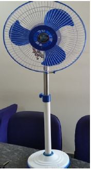 Electric Industrial Solar Pedestal Fan