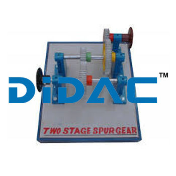 Cutaway Model Two-Stage Spur Gear