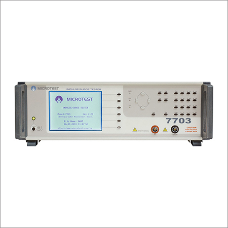 7703 Impulse Surge Tester