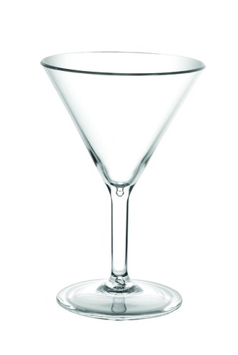 Poly Carbonate Martini Glass