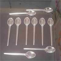 Plastic Stirrer Spoon - Plastic, 15cm, Transparent | Lightweight, Durable, Disposable, Hygienic