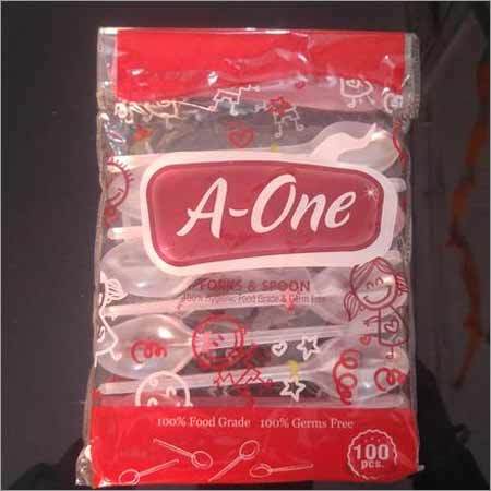 Transparent Plastic Spoon