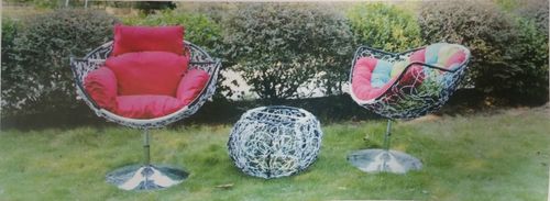 Outkraft Modern Designer Outdoor Furniture Set With Hydraulic Lift