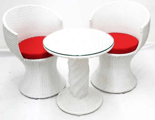 Ultra Comfort Outdoor Wicker Coffee Sets No Assembly Required