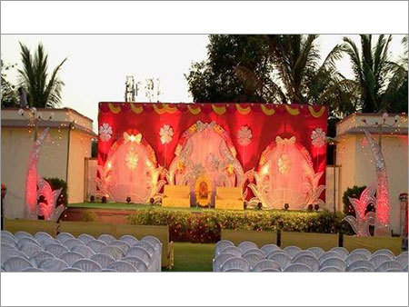 Lotus Themed Wedding Mandap