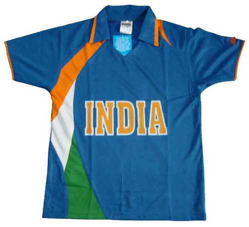 Indian Team Cricket T-Shirt Polyester