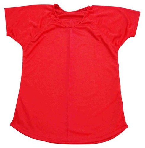Women T-Shirt Polyester Round Neck