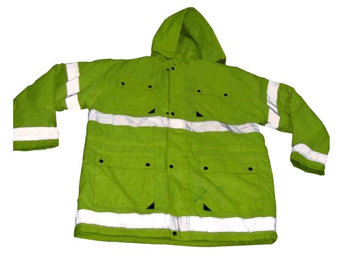 Reflective Safety Jacket with Hood
