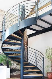Spiral Staircase - Stainless Steel, 5.6x4.9 Foot, Blue | Eco-Friendly, Corrosion Resistant, Alluring Design